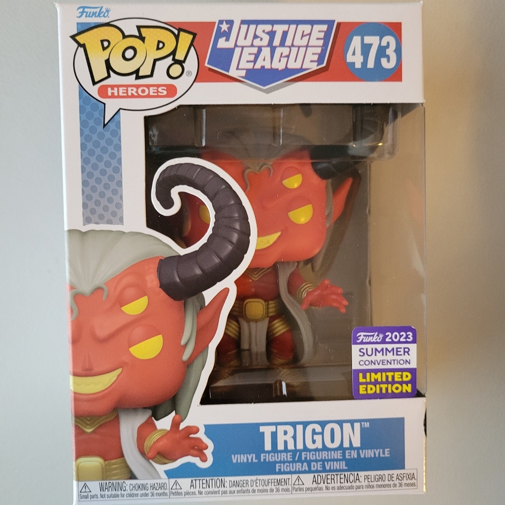 Funko Pop Trigon Action Figure ~ New! ~ Justice League ~ DC Comics ~ FINAL PRICE